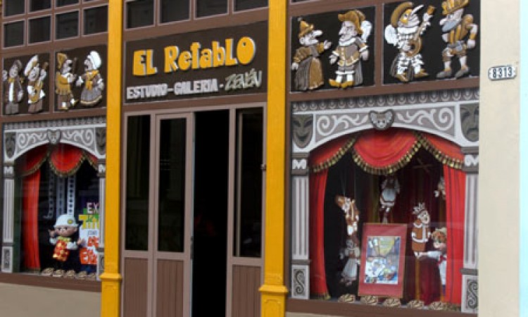 Estudio Galería "El Retablo", sede de Teatro de Las Estaciones